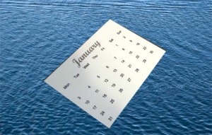 calendar-on-water